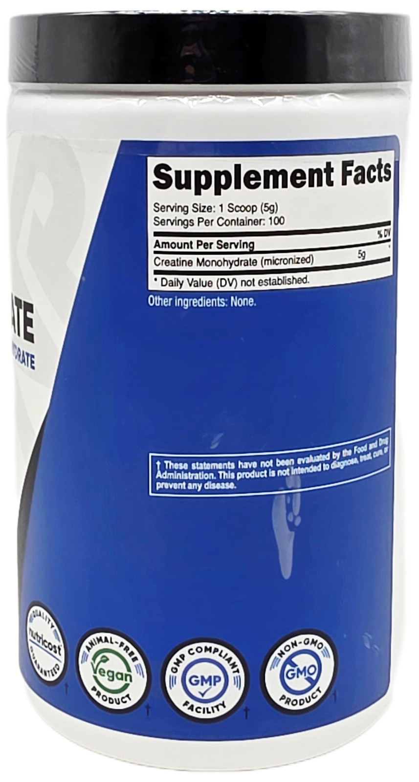 Nutricost Performance Creatine Monohydrate Powder 17.9oz – Damaged Container