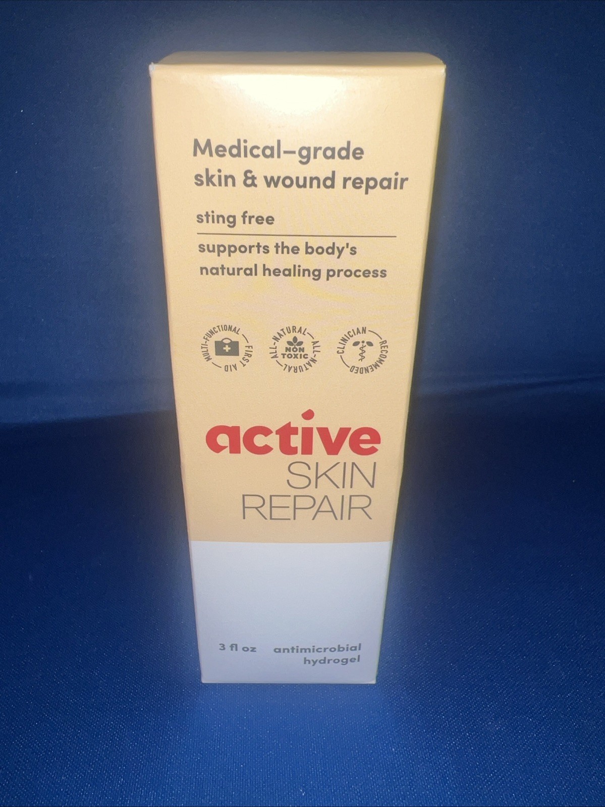 Active Skin Repair First Aid Healing Skin Hydrogel – Natural & Non-Toxic Repa…