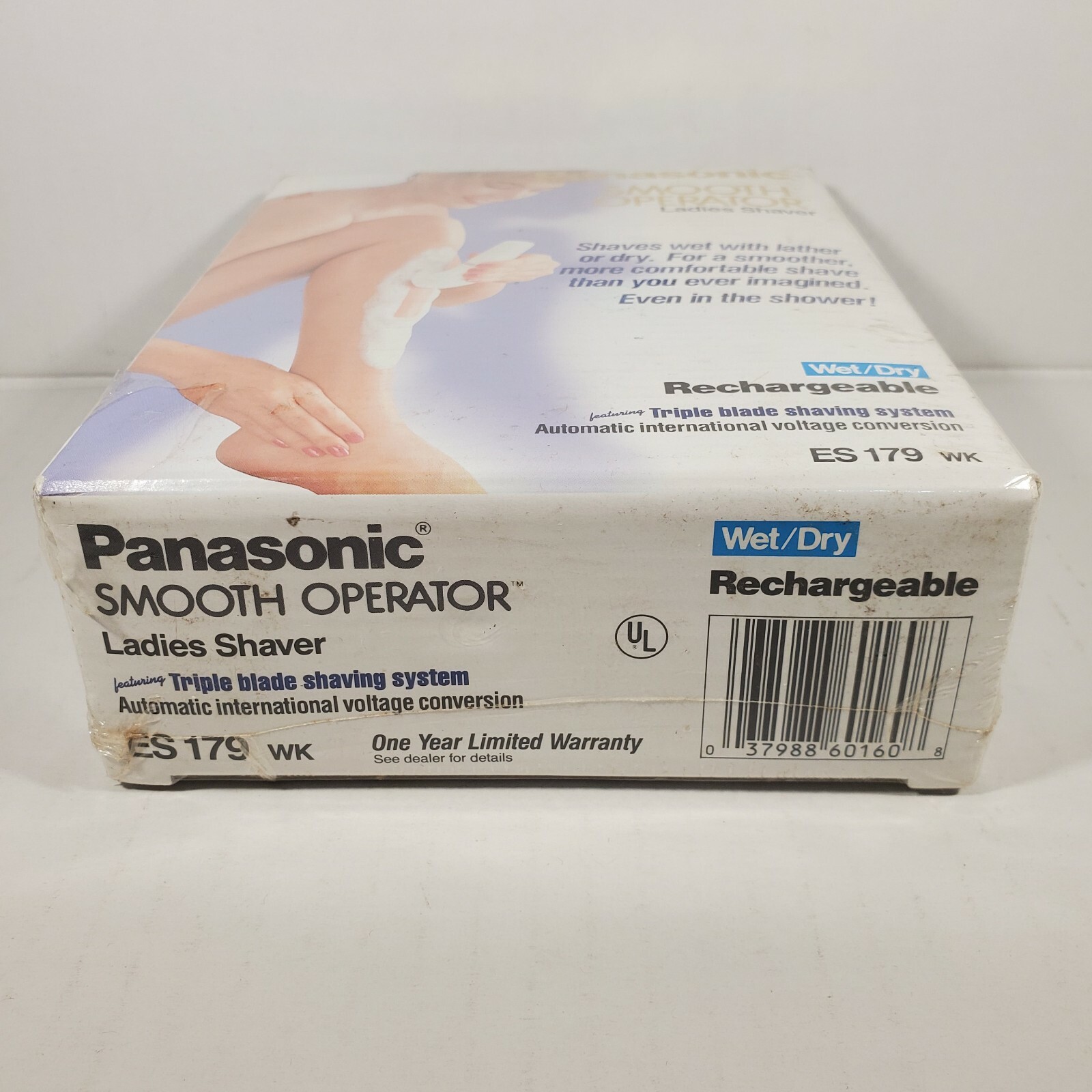 NEW Panasonic Smooth Operator Cordless Wet Dry Rechargeable Ladies Shaver ES 179