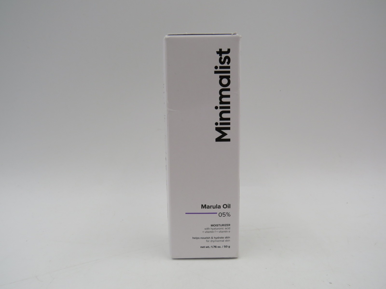 Minimalist Marula Oil 5% Face Moisturizer 1.7oz Exp 10/27