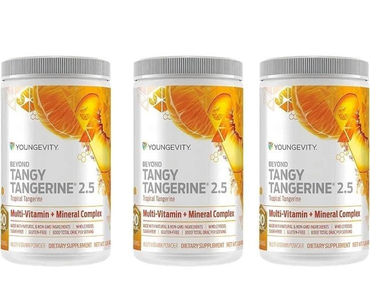 Youngevity Beyond Tangy Tangerine BTT 2.5 Dr. Wallach – FREE SHIPPING 3-Pack