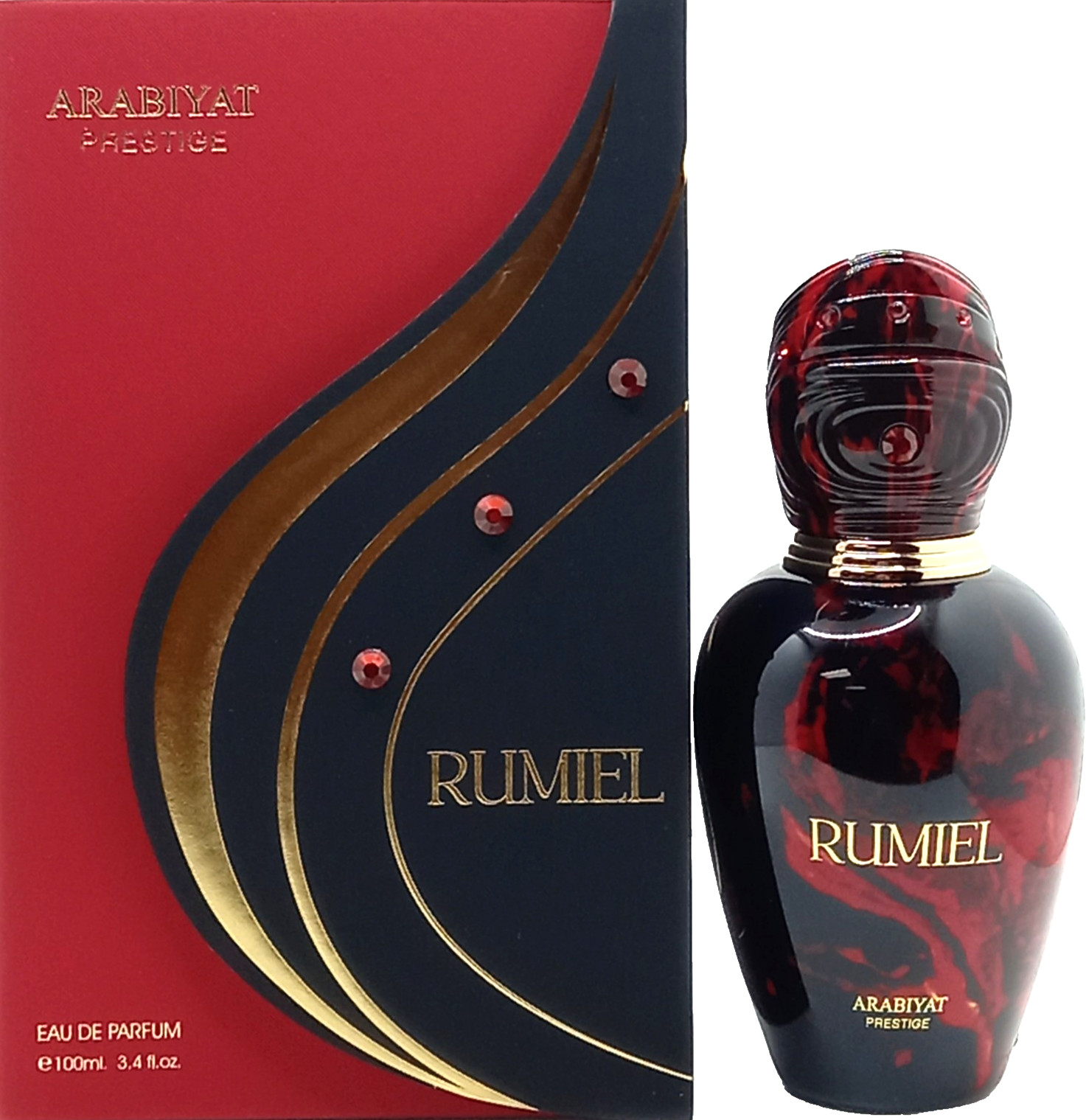 ARABIYAT PRESTIGE RUMIEL EAU DE PARFUM SPRAY UNISEX 3.4 Oz / 100 ml BRAND NEW!!!