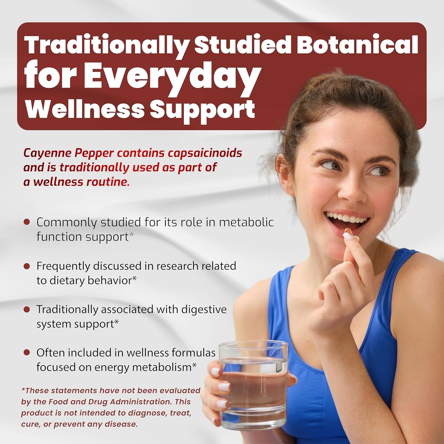 Organic Cayenne Pepper 9IN1 Complex 12,900Mg with Cinnamon, Ginger, Turmeric USA