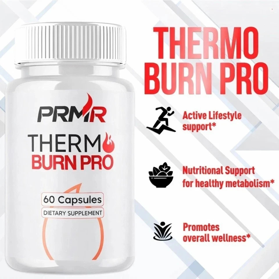 (2 Pack) Thermo Burn Pro Advanced Energy & Fitness Vitamin ThermoBurnPro 120 Ct