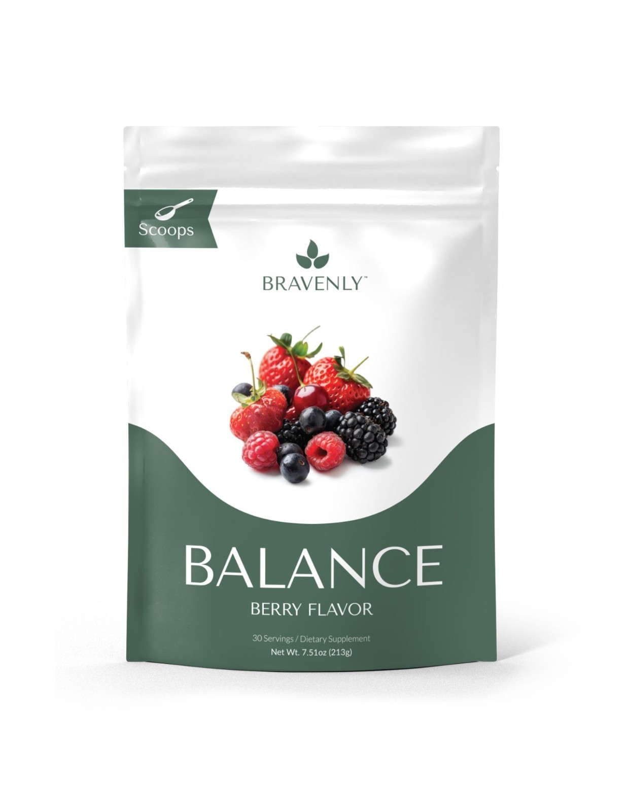 Bravenly Global BALANCE Factory Sealed Berry Flavor Powder 30 Servings🍓