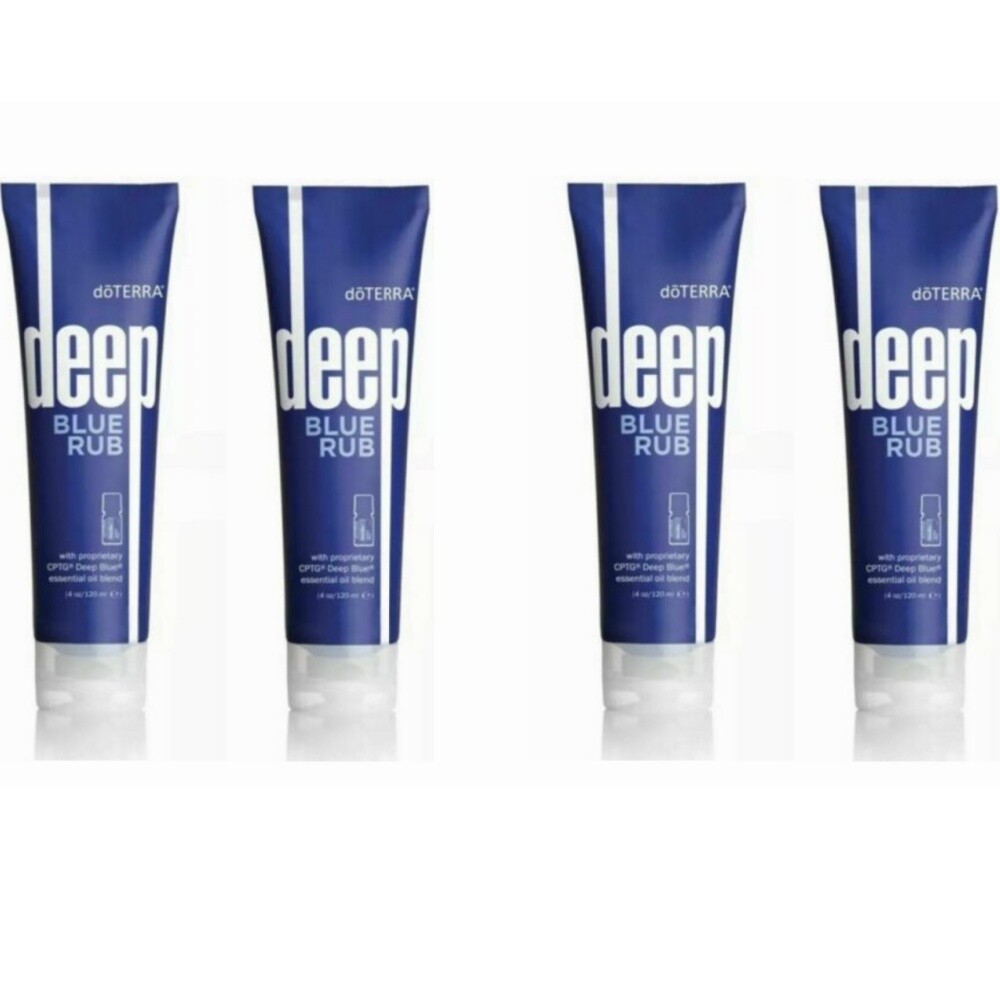NEW Deep Blue Rub Cream Doterra – 4 oz – Brand-New, Sealed -4PACK EXP:2027
