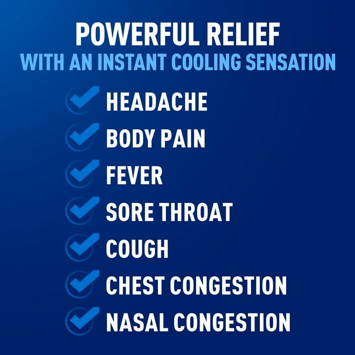 Mucinex Fast-Max Kickstart Severe Cold & Flu Medicine, Menthol, 6 fl oz