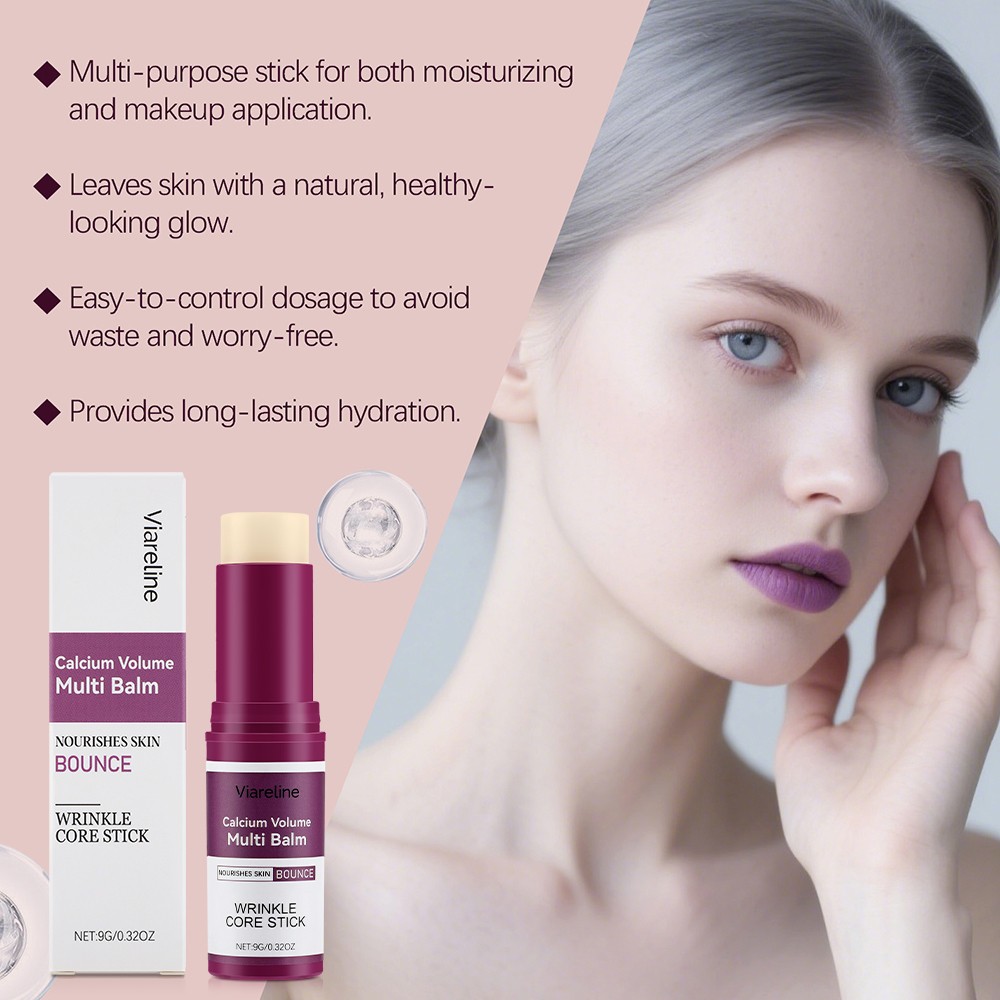 2Pack Collagen Moisturing Stick Calcium Volume Multi Balm Wrinkle Core Stick USA