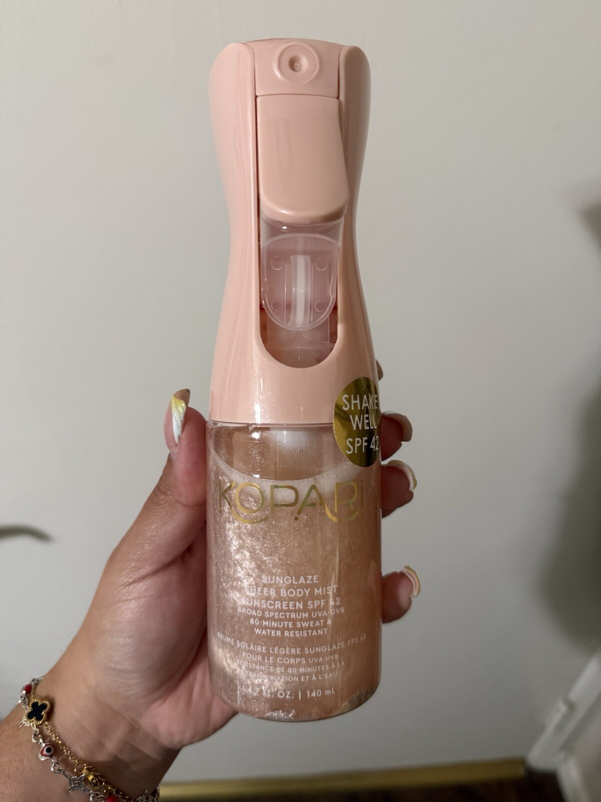 Kopari Sunglaze Sheer Body Mist Sunscreen SPF 42 4.7 fl oz NEW Expires 01/2027