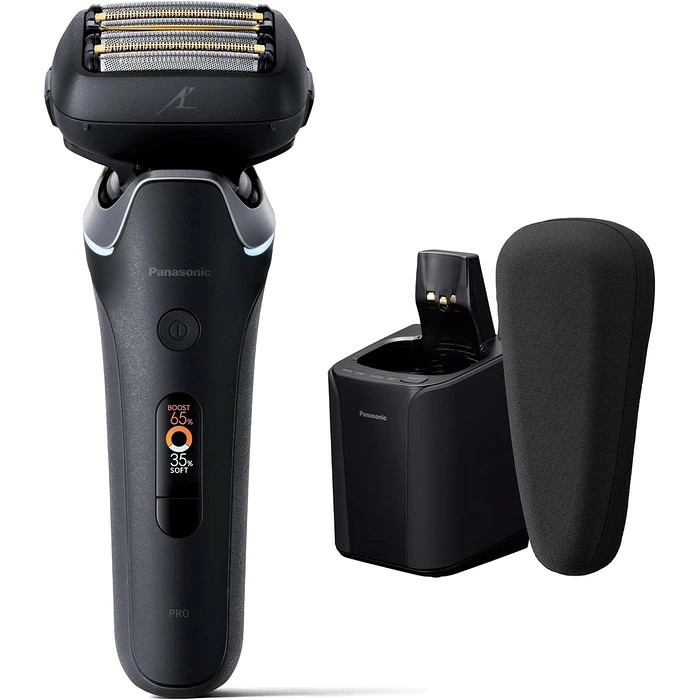 Panasonic ES-L690U Lamdash 6-Blade Rechargeable Shaver Linear Motor Black