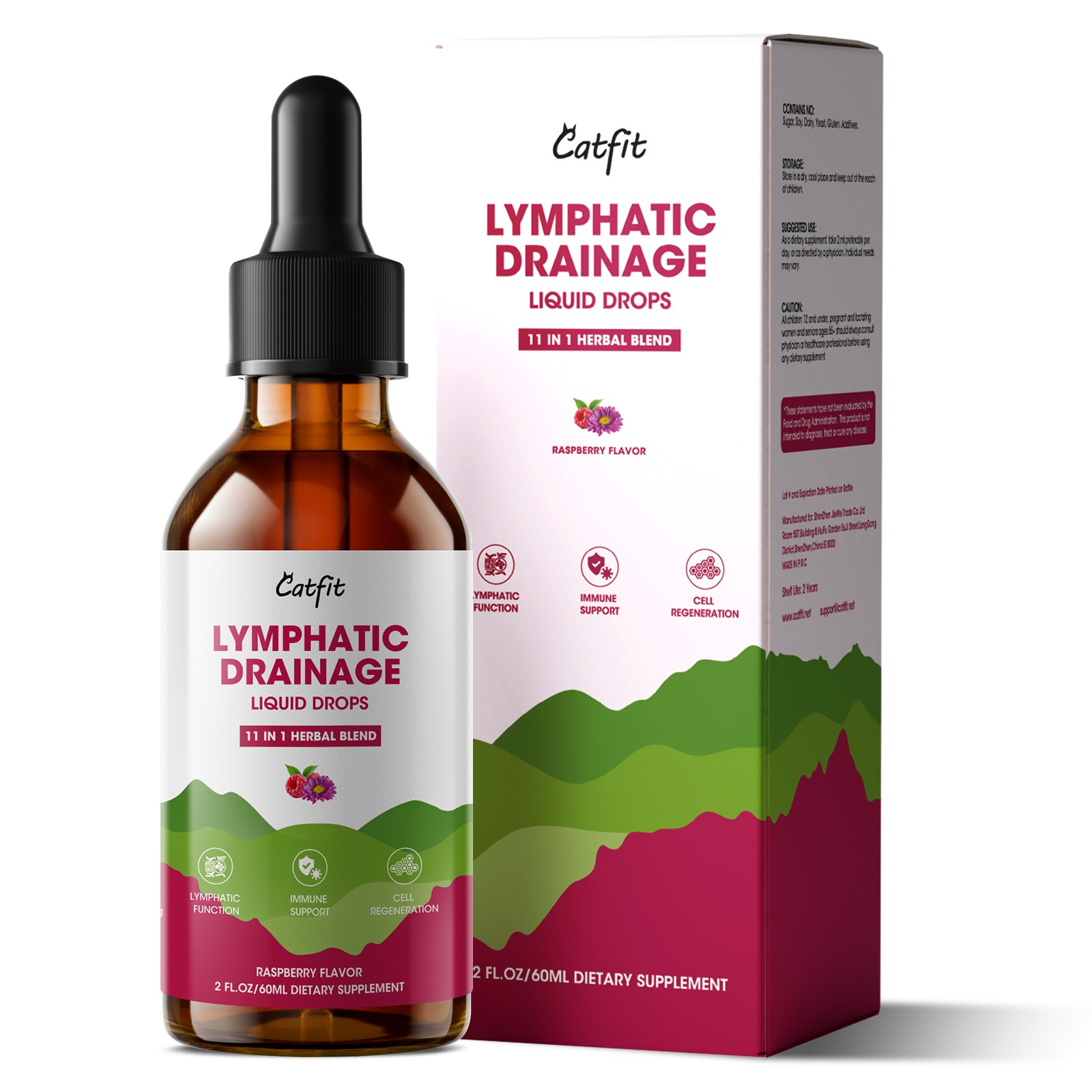 Lymphoria – Lymphatic Drainage Bloat Relief – Detox, & Immune Support 60ML