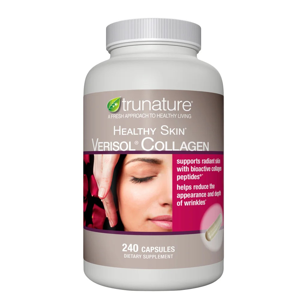 Trunature Verisol Collagen Peptides Skin Hair Nails Joint 240 ct Ex 06/2028 ✳️