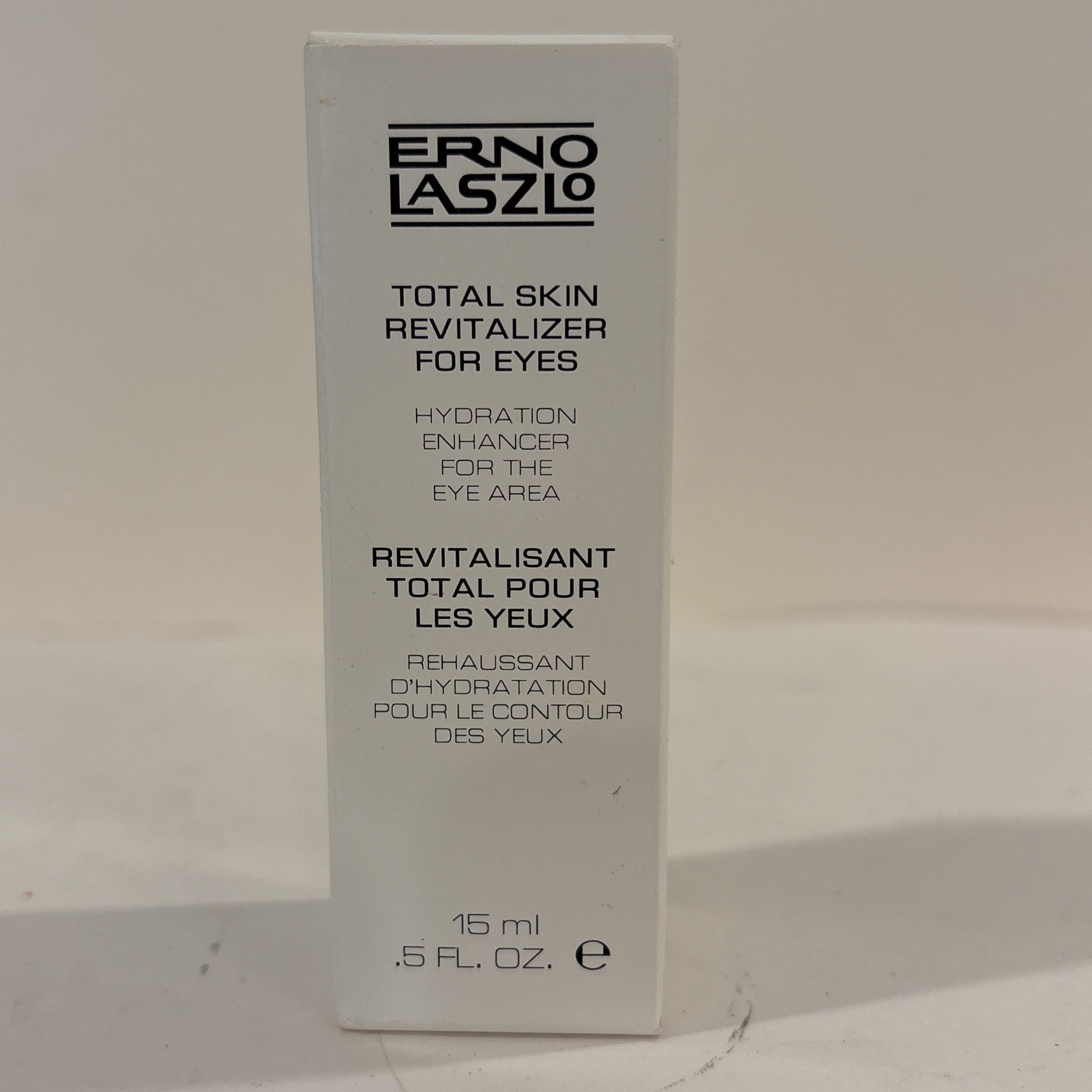 ERNO LASZLO Total SKin Revitalizer For Eyes 15ml / 0.5oz NIB New sealed