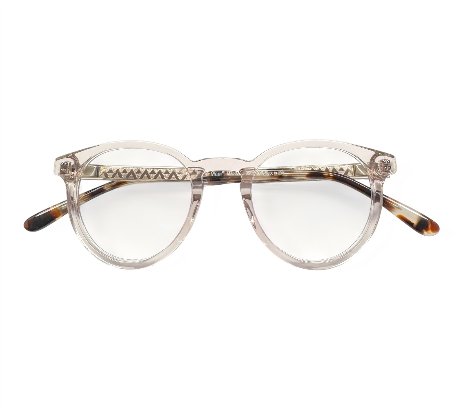Maui Jim MJO 2209-05B Eyeglasses Glasses Crystal Clear Hint of Pink 46-22-145