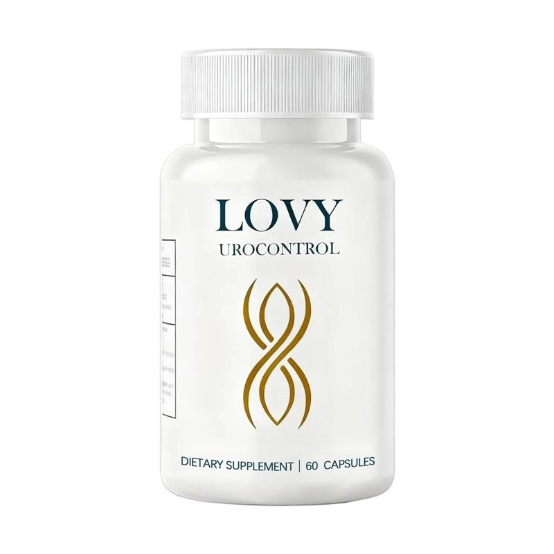 Lovy Urocontrol Capsules, Bladder Health Supplement, Maximum Strength Formula