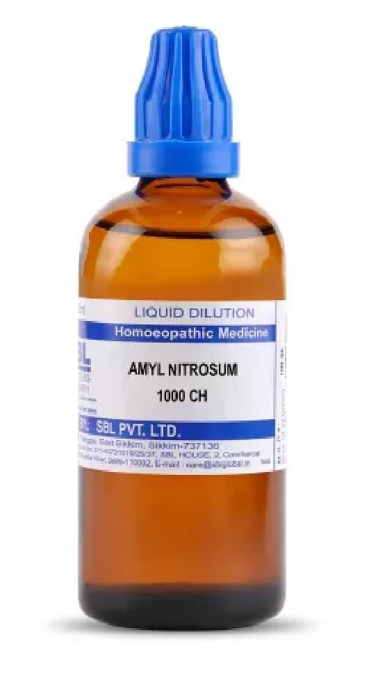 SBL Homeopathic Amyl Nitrosum Dilution 100ml LONG EXPIRY