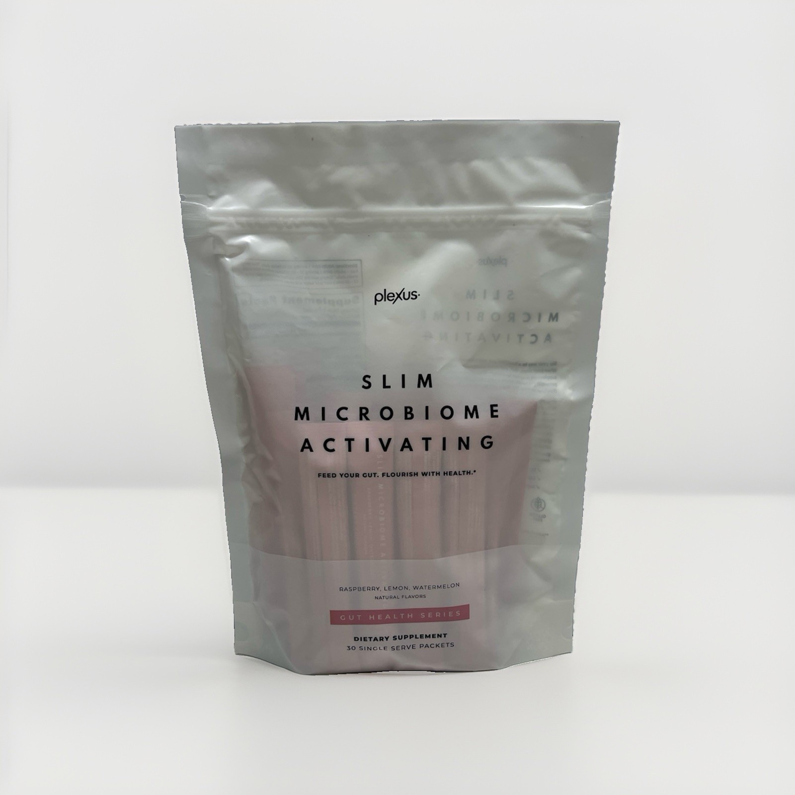 Plexus Slim Microbiome Activating Raspberry Lemon Watermelon 30 Packets
