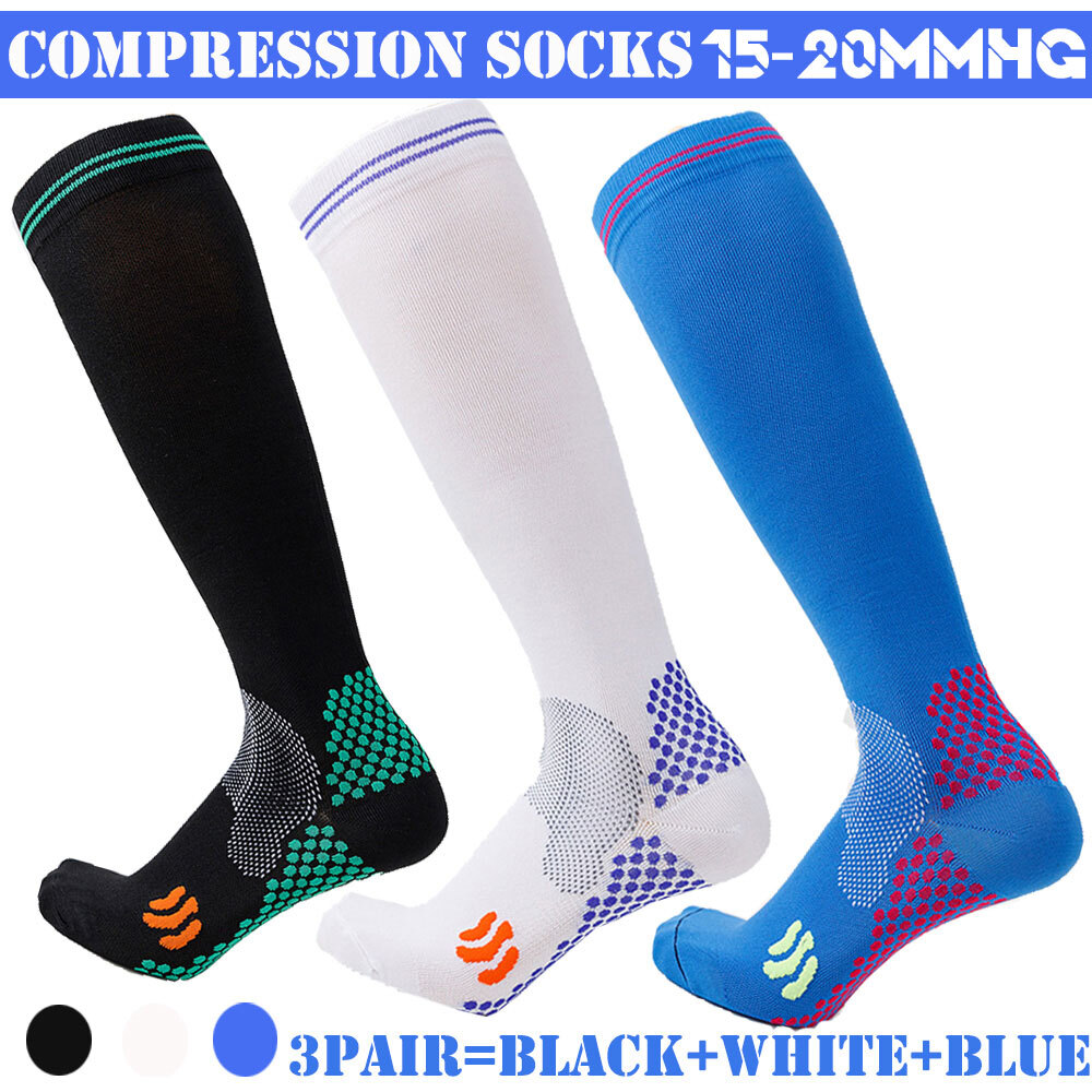 Mens Diabetic Compression Socks Medical Stockings For Varicose Veins Edema Socks