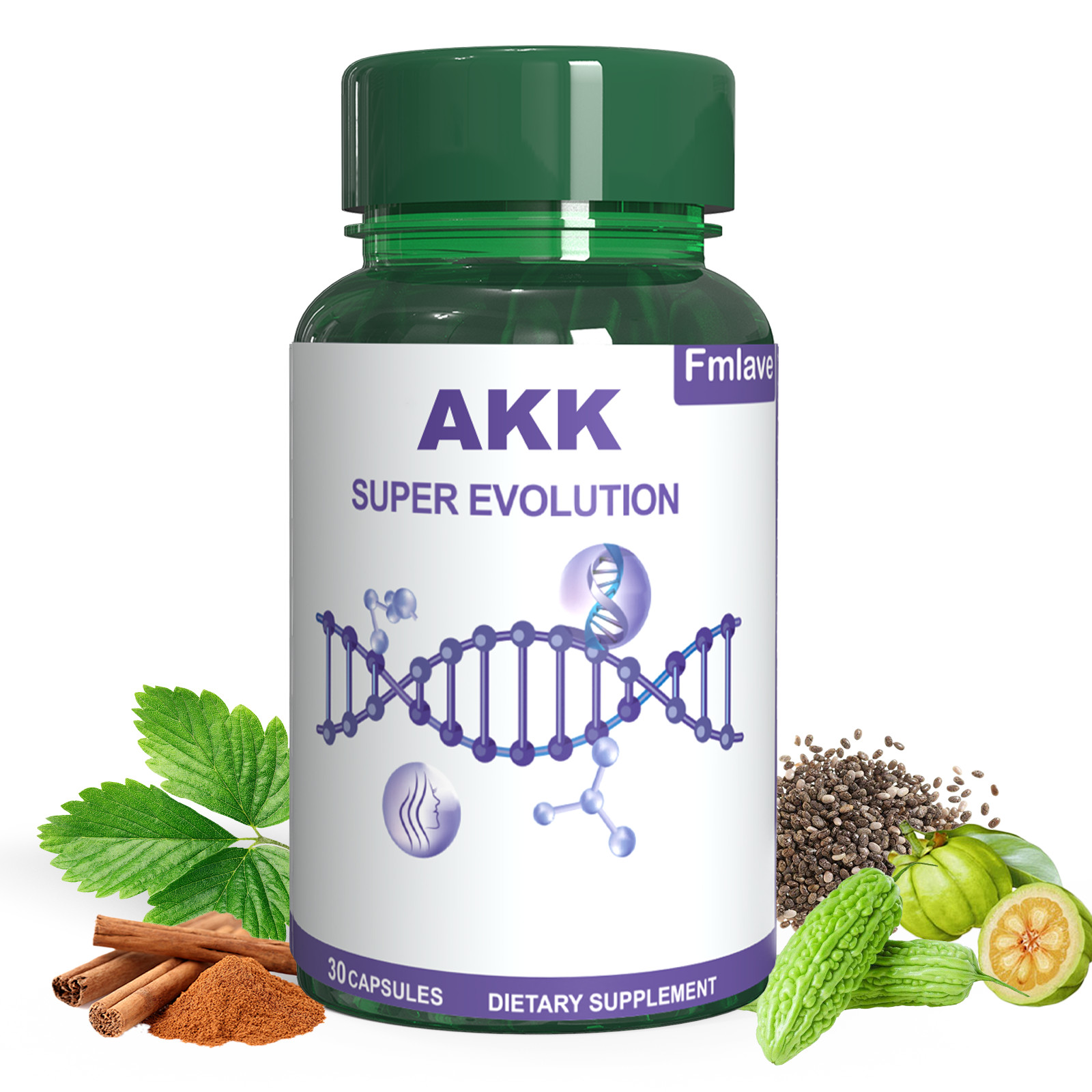 New Formula Akkermansia Muciniphila Live Probiotic Capsules Gut Health Support