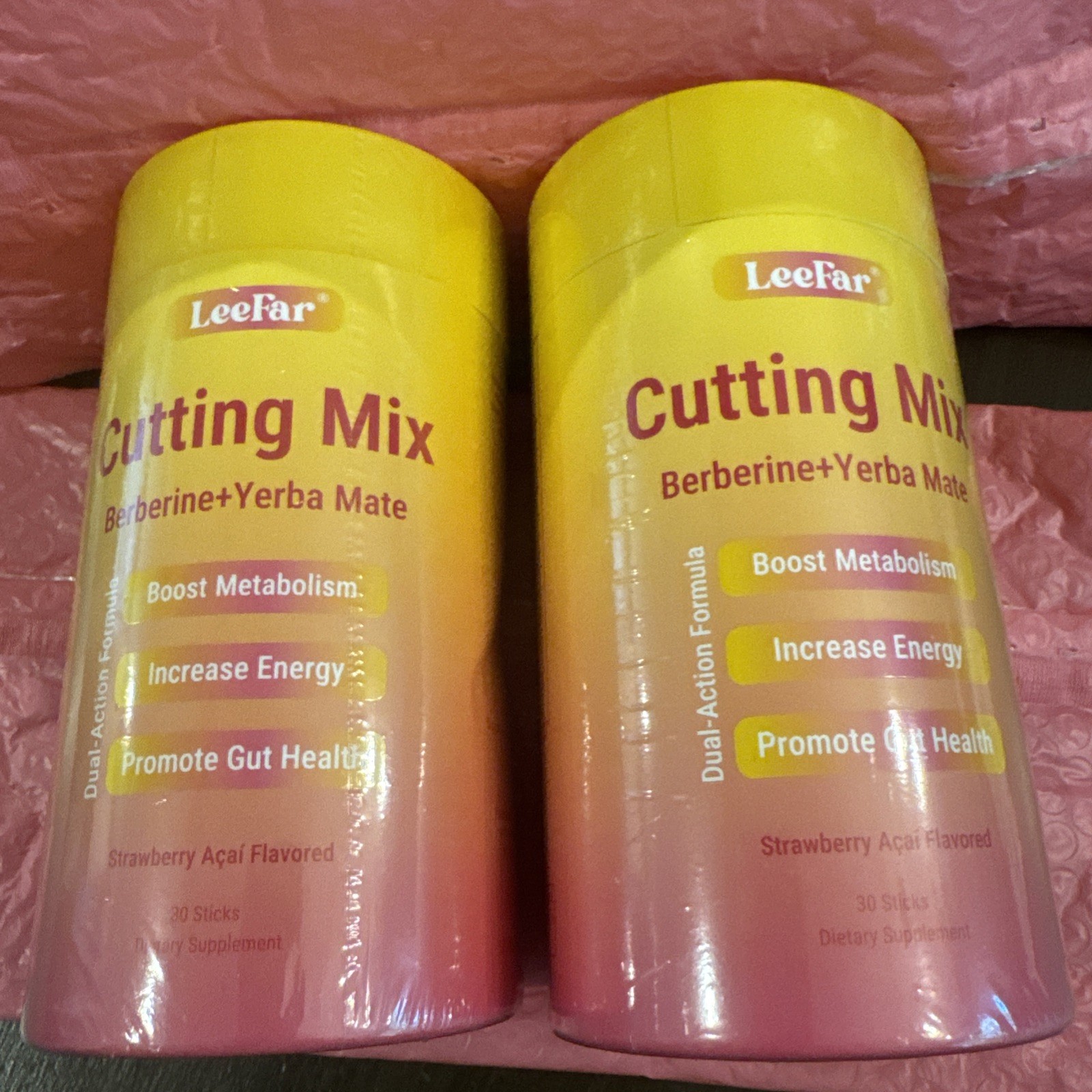 Leefar Cutting Mix for Increase Energy, Boost Metabolism, Gut Health 2pk Sealed