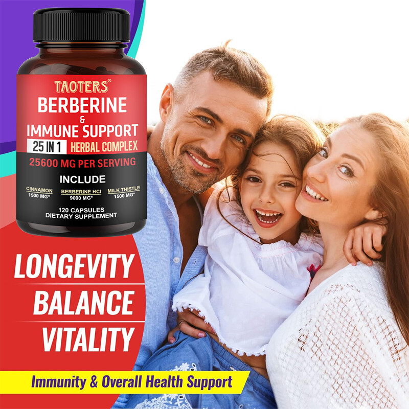 Premium Berberine HCL Extract 300mg, Healthy Cholesterol, Anti-inflammatory
