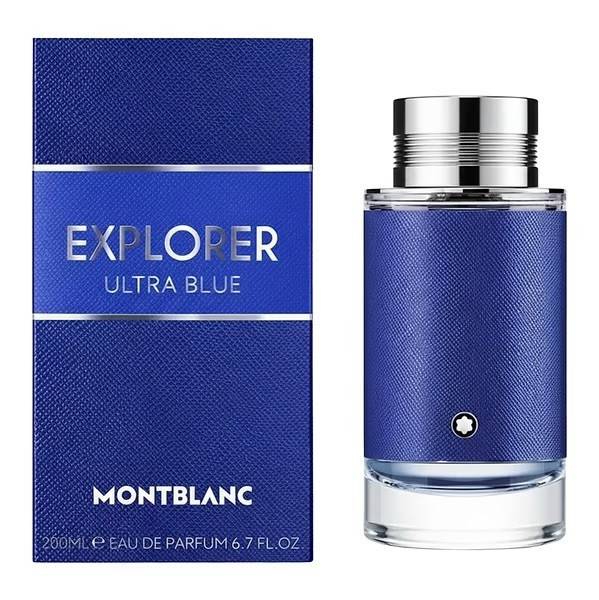 Montblanc Explorer Ultra Blue Eau de Parfum Spray 3.4fl oz Reg. Size Original