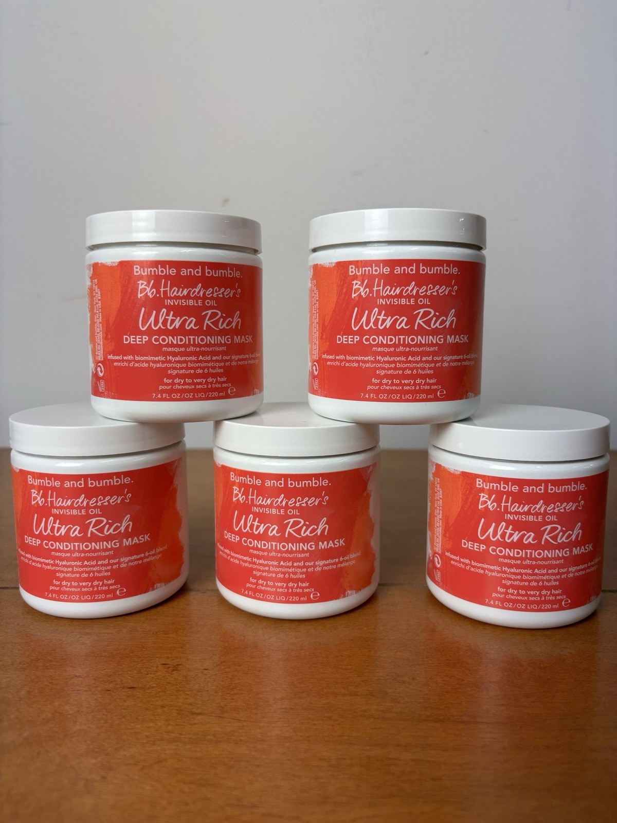 Bumble and Bumble Hairdresser’s Ultra Rich Deep Conditioning Mask 7.4fl.oz – 5PC
