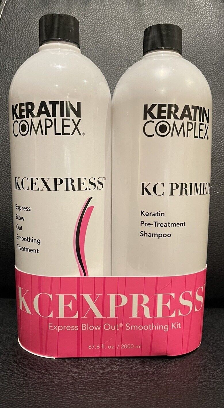 Keratin Complex Kc Express Pre.Treatment. Shampoo/Express Blow Out Treat. 67.6Fl