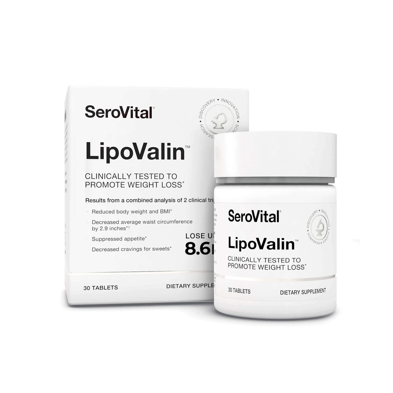 Serovital® LipoValin™ Clinically Validated Weight Loss Pills for Wome