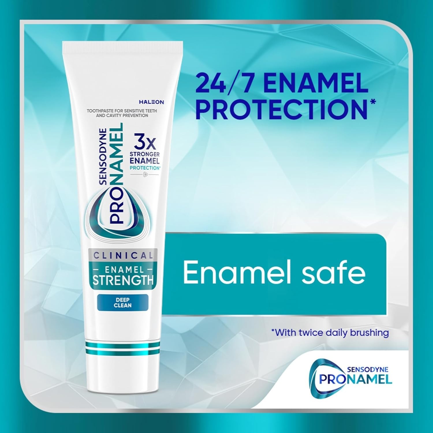 Deep Clean Enamel Strength Toothpaste, 2.3 oz Mint Flavor – Repair Micro-Damage