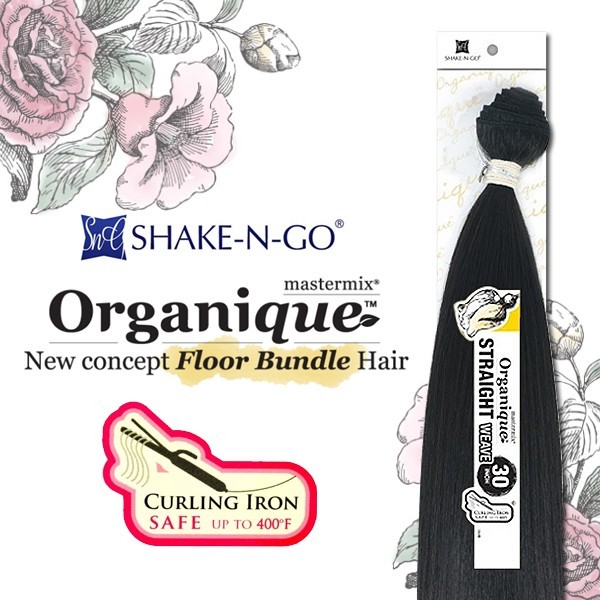 STRAIGHT – SHAKE-N-GO ORGANIQUE MASTERMIX SYNTHETIC BUNDLE WEAVE