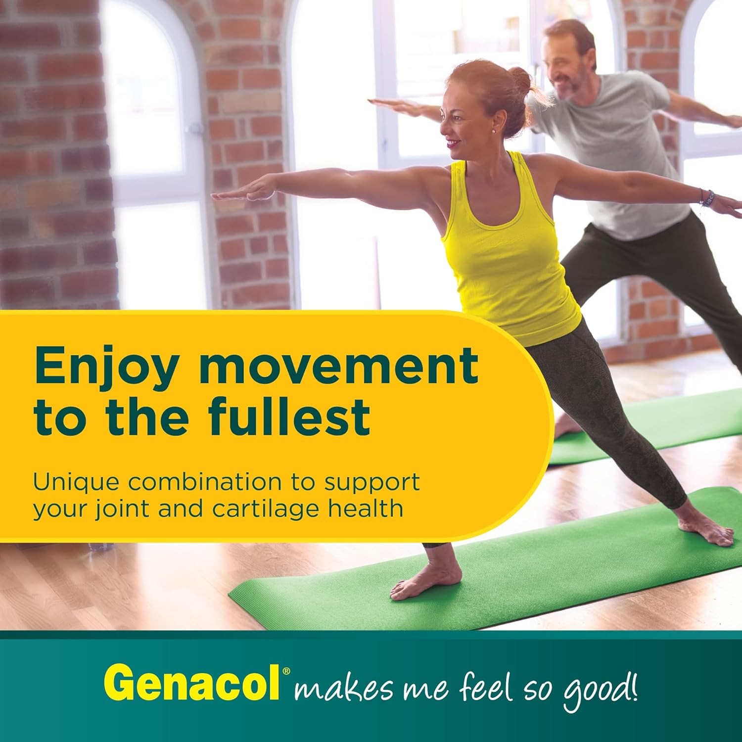 Genacol Plus Glucosamine & Collagen Joint Health Supplement 90 Capsules