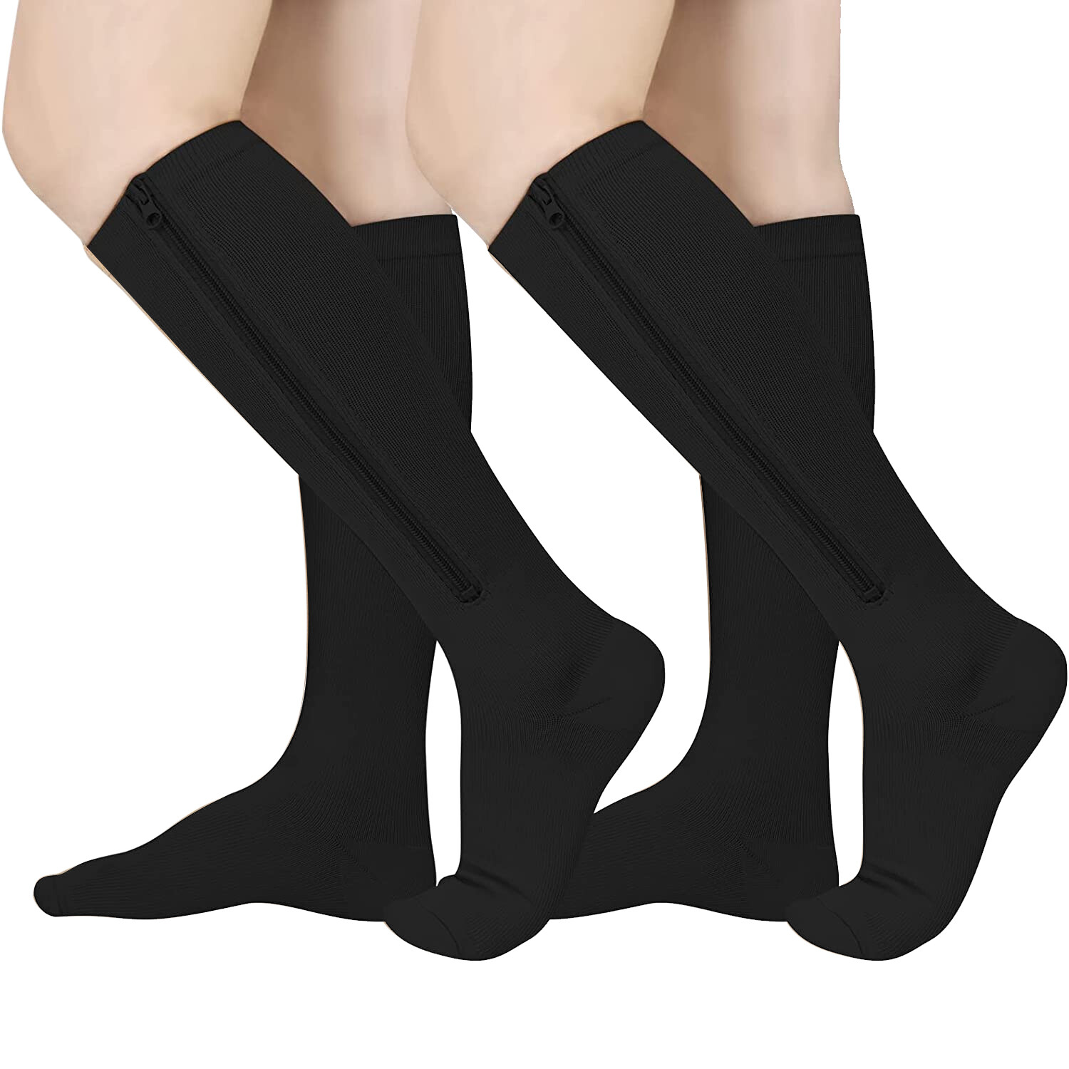 3 Pares Medias Calcetines De Compresion Mujeres Best – 20-30Mmhg Para Hombres Y