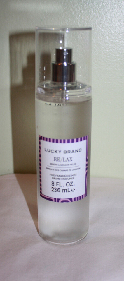 Lucky Brand Re/Lax Serene Lavender Fields Fragrance Mist Women Size 8 oz