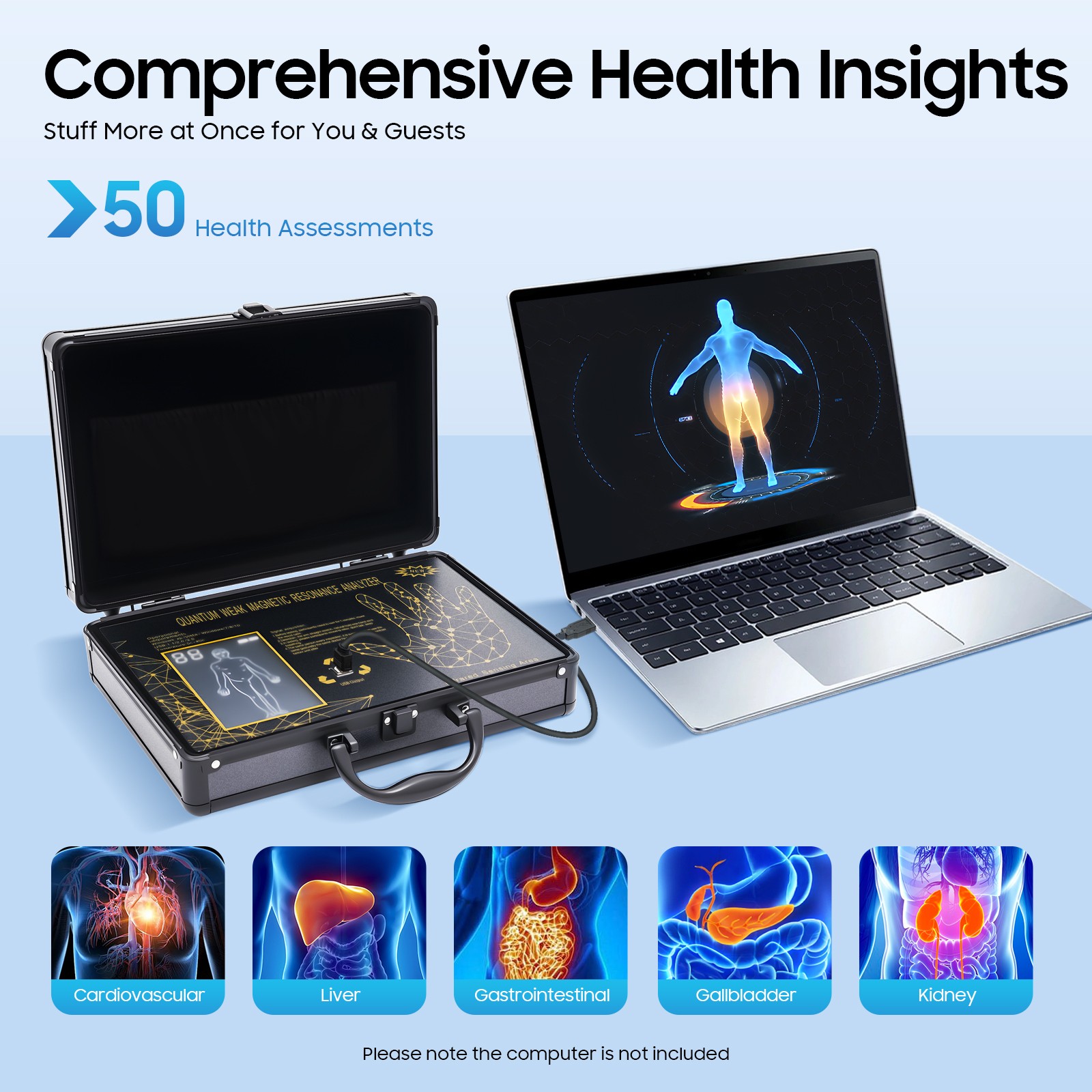 Quantum Magnetic Resonance Body Analyzer Quantum Resonance Magnetic Scanner