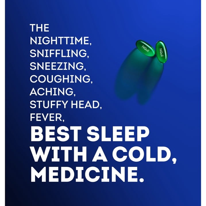 Vicks DayQuil & NyQuil SEVERE Cold & Flu LiquiCap Medicine, 24 count