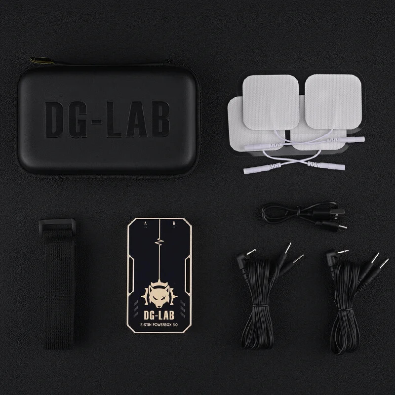 DG-LAB “COYOTE” E-Stim Powerbox 3.0 “PawPrints” Wireless Button Shock Devices