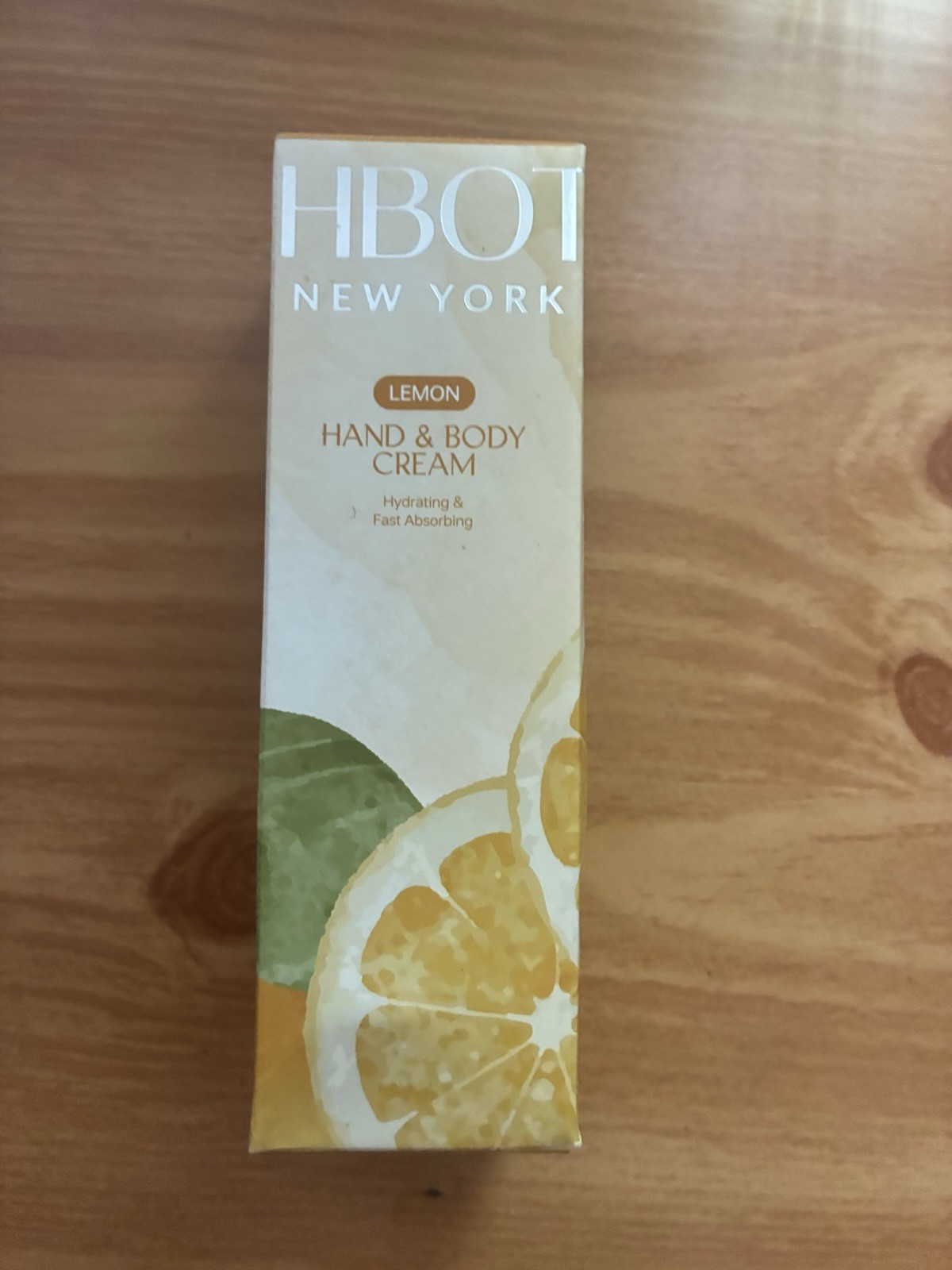 POSHBOTTLE NEW YORK LEMON HAND & BODY CREAM 3.52 OZ-HYDRATING,FAST ABSORBING NIB