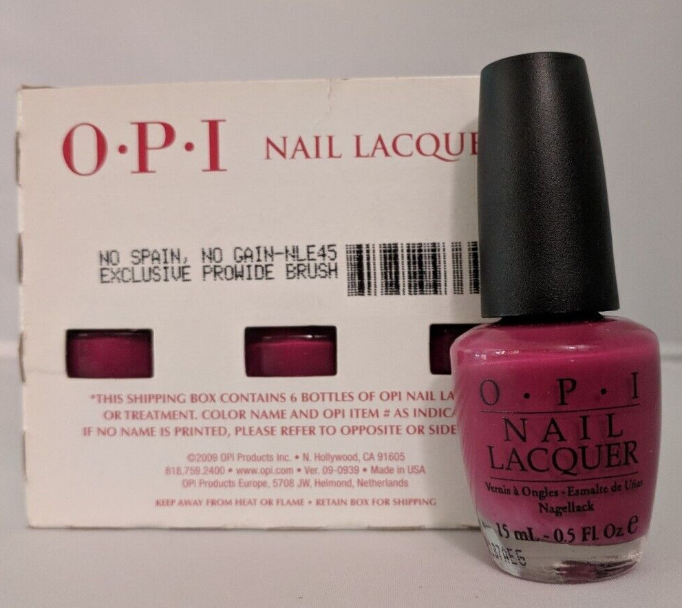 OPI Nail Polish Lacquer – No Spain No Gain – NL E45
