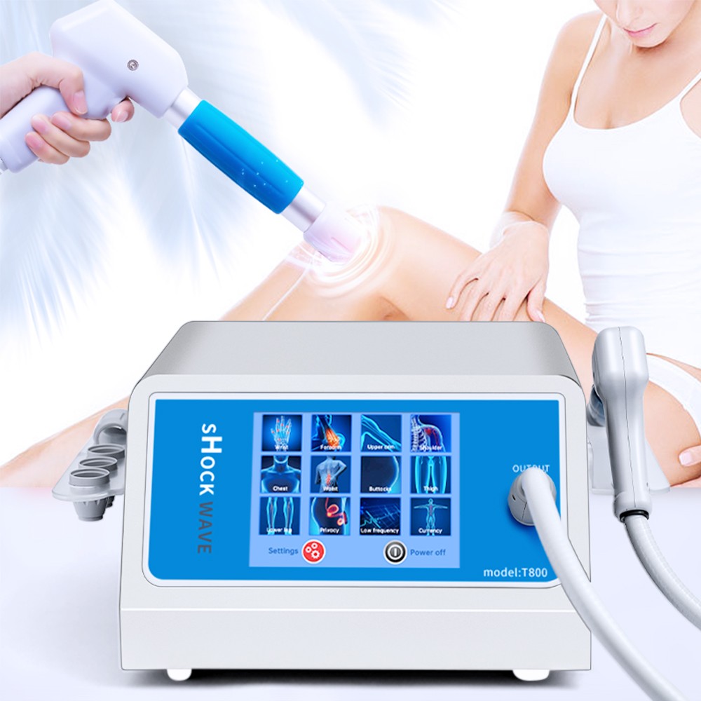10Bar ED Shockwave Therapy Pneumatic Shock Wave Machine Body Pain Relief Massage