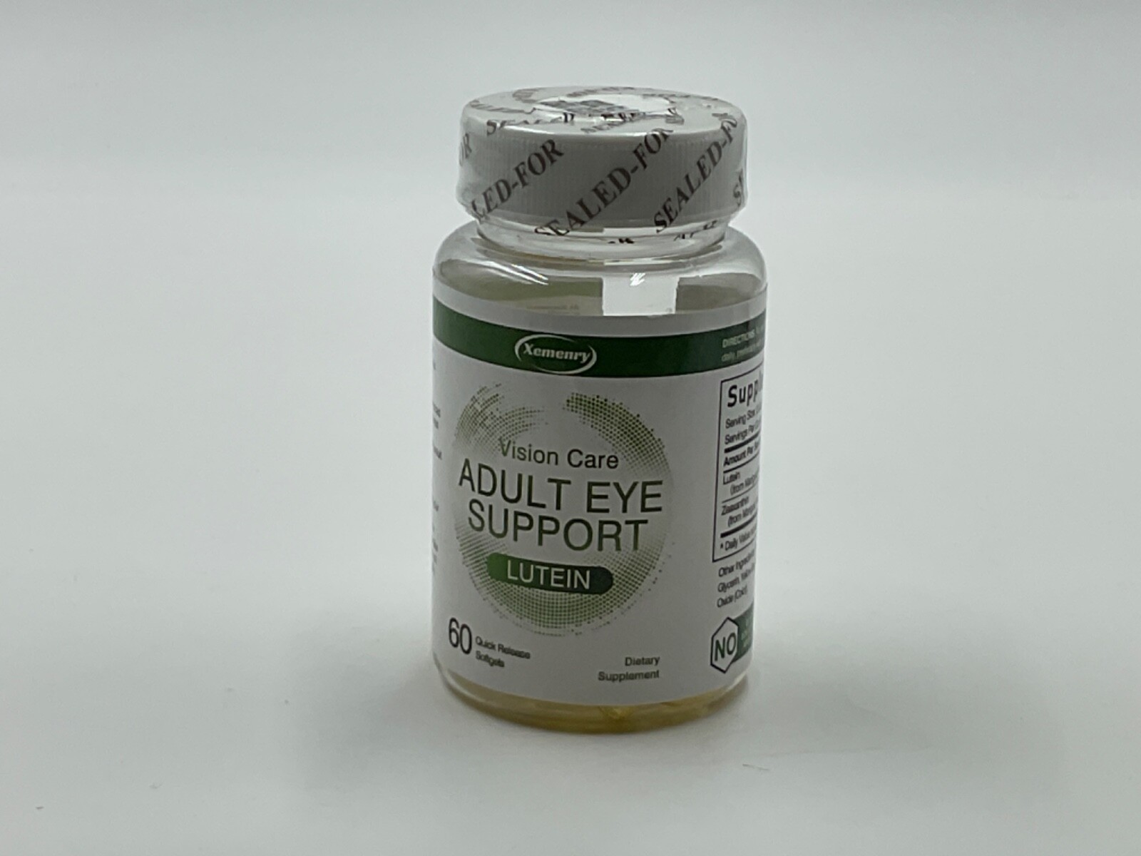 Adult Eye Support – Zeaxanthin & Lutein, Premium Vision Care, Eye Health Support