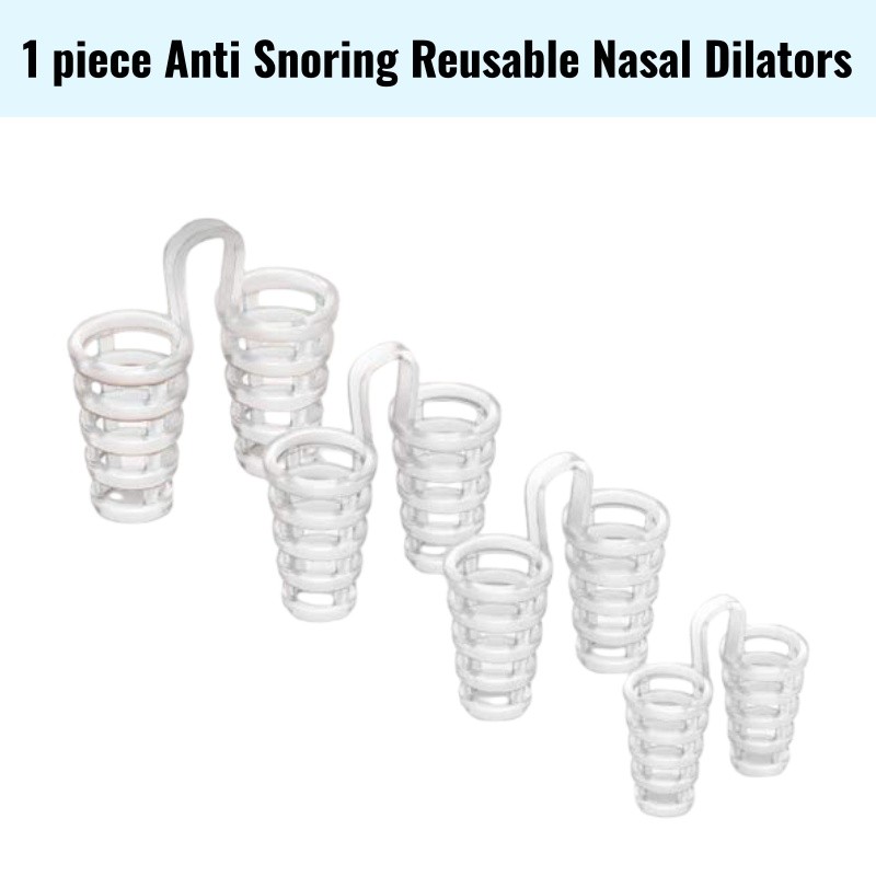 Plastic Dilators Nasal Device Anti Snoring Breathe Easy Sleep Nose Soft