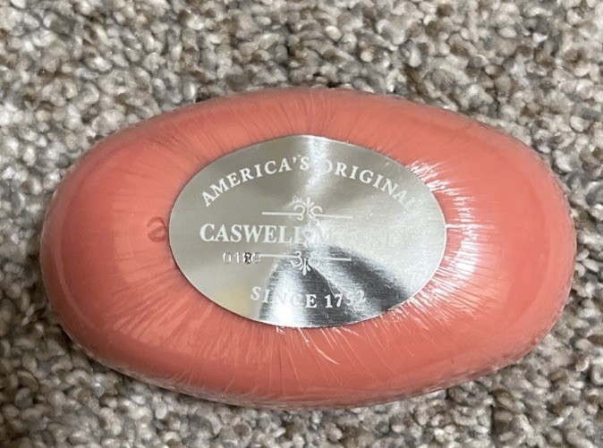 NEW Caswell Massey 3.3 Oz Bar Soap Unknown Floral Scent #0189 Pink USA Sealed