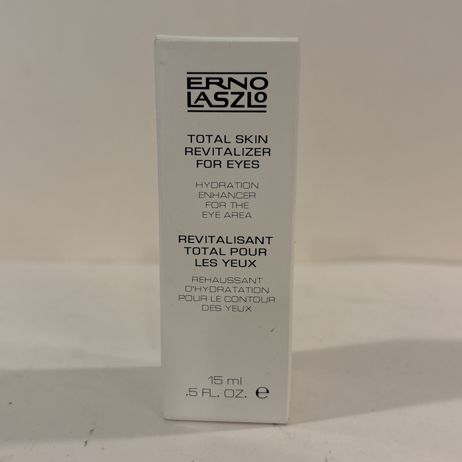 ERNO LASZLO Total SKin Revitalizer For Eyes 15ml / 0.5oz NIB New sealed