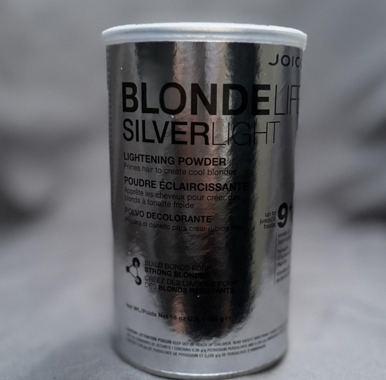 Joico Blonde Life SilverLight Lightening Powder 16 oz 9+ Levels Lift New