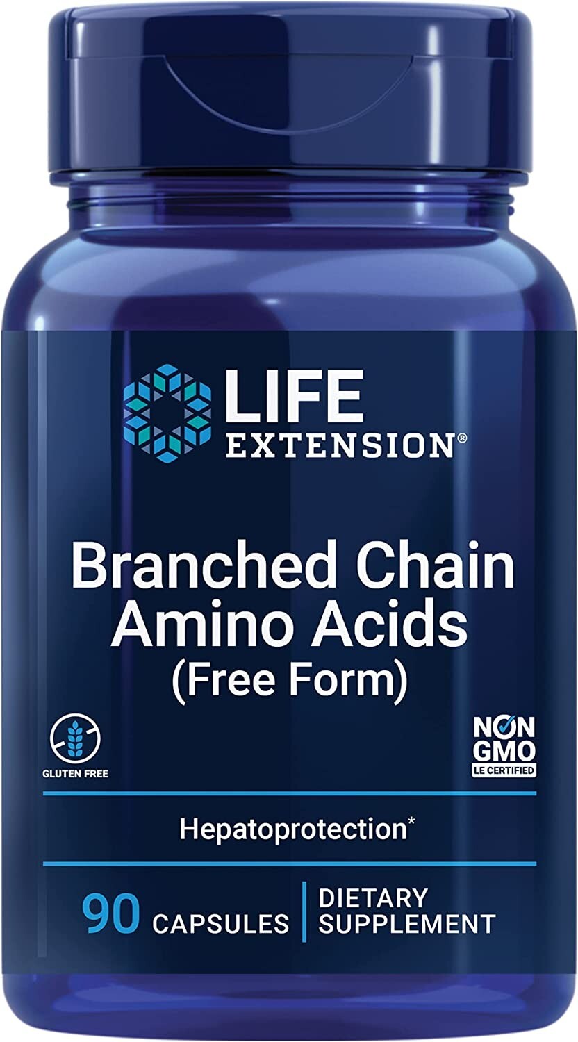 Life Extension, Branched Chain Amino Acids ( BCAA ), 90 capsules