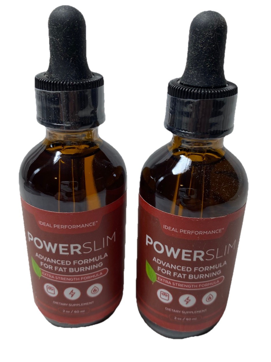 Ideal Performance Power Slim Dietary Supplement Drops 2 oz Lot of 2 NEW