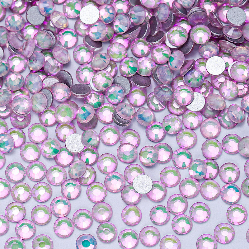 1440pcs Phantom opal Flat Back Rhinestone Glass Diamond DIY Crafts Nail Art Gems