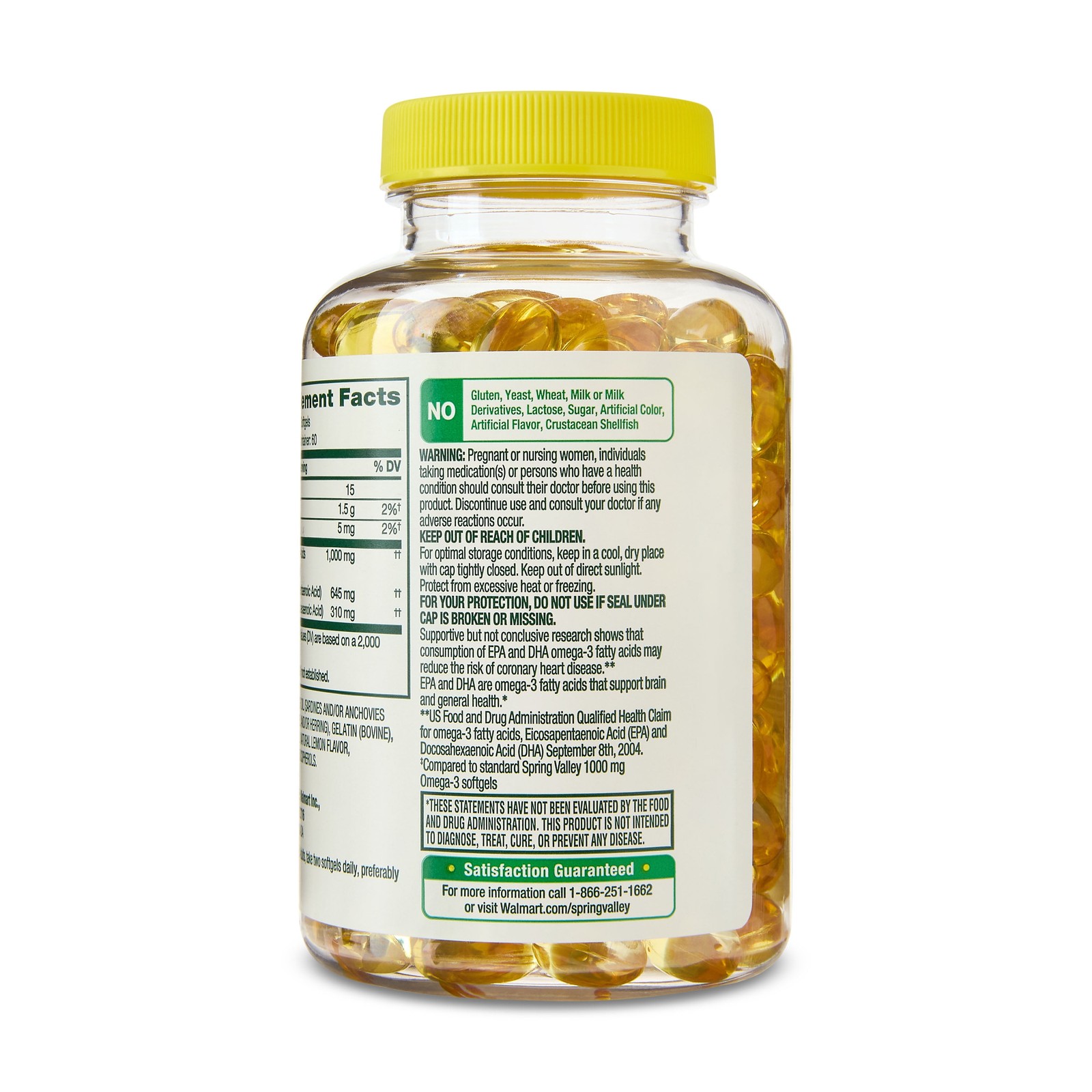 Proactive Support Omega-3 Mini from Fish Oil Dietary Supplement, 1000 Mg, 120 Co