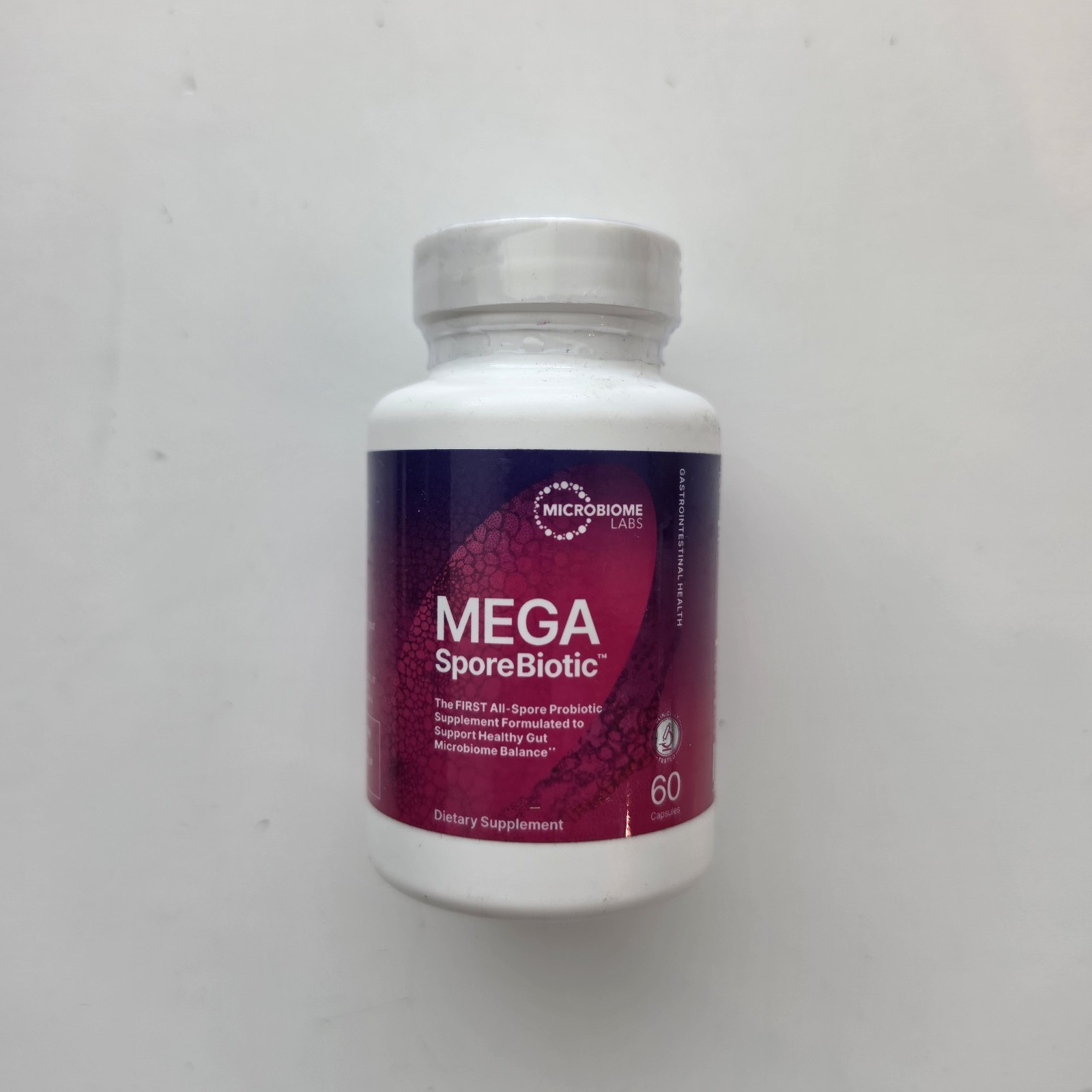 Microbiome Labs – Mega SporeBiotic – Probiotic – 60 Capsules – 01/2027